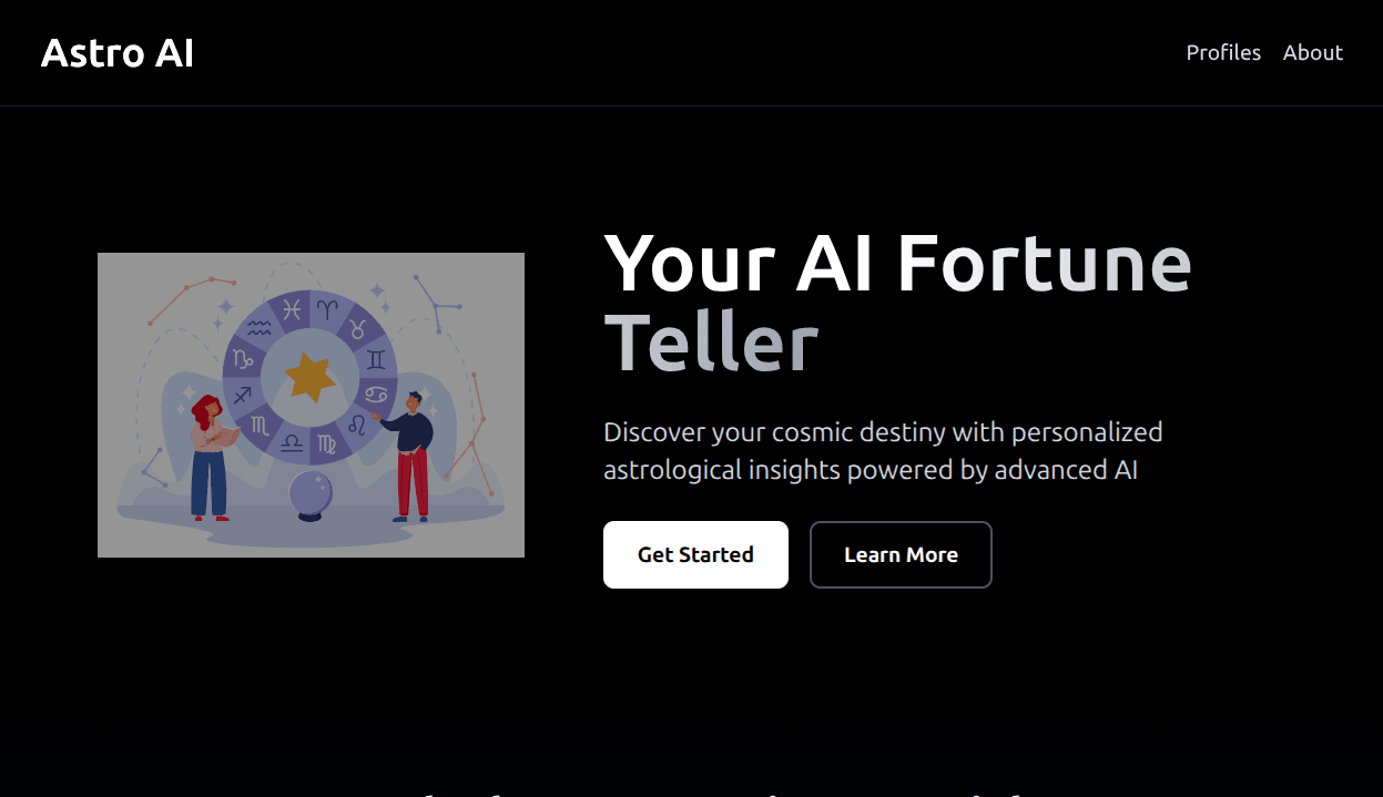 The Astro AI chat